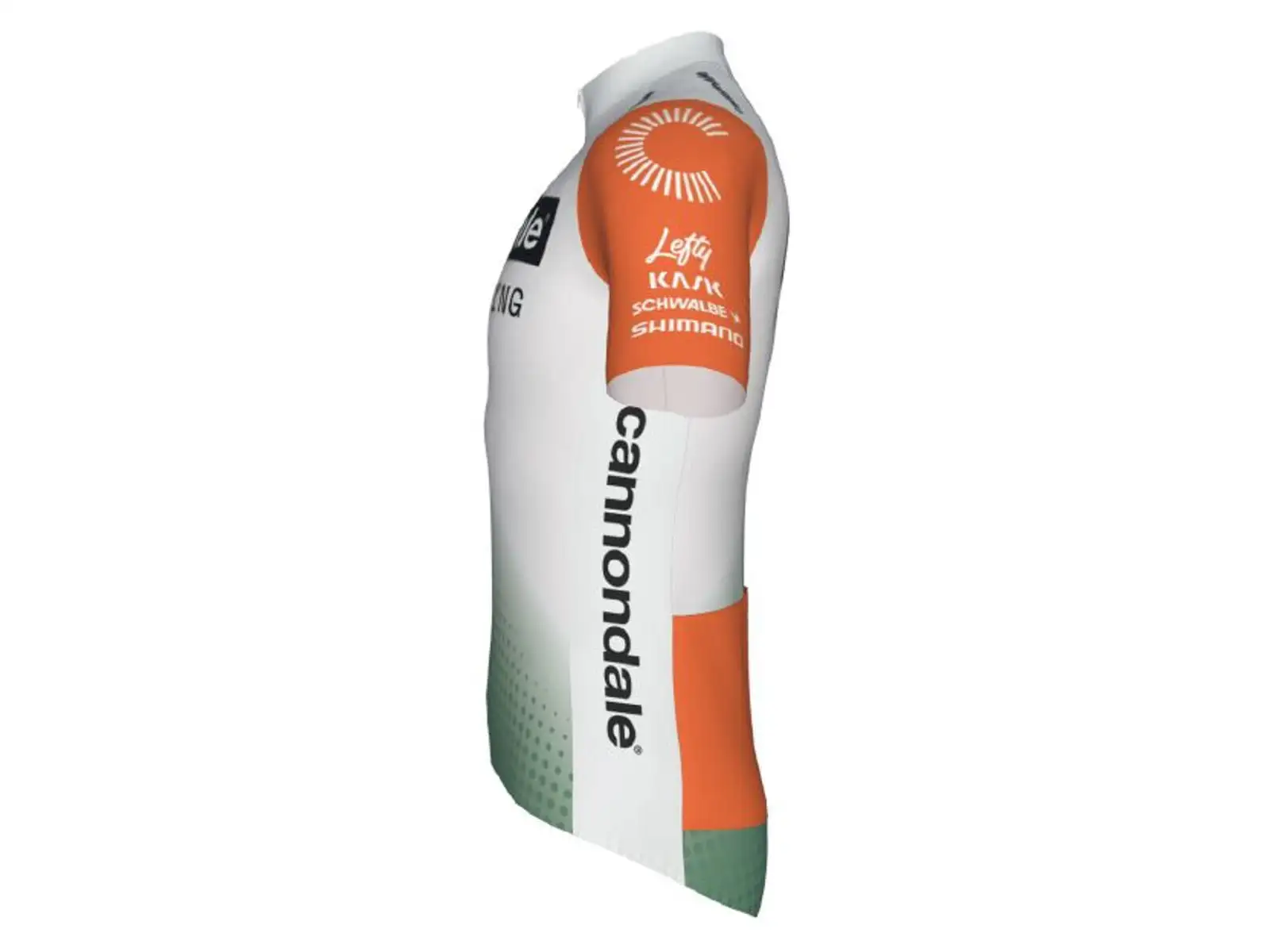 Cannondale CFR Replica 2025 Herren Trikot kurzarm grün/rot
