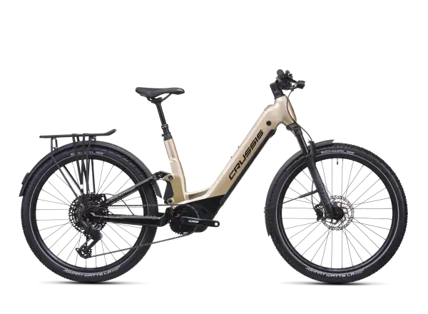 Crussis e-Country full 10.11 715Wh vollgefedertes Tiefeinsteiger Elektrofahrrad