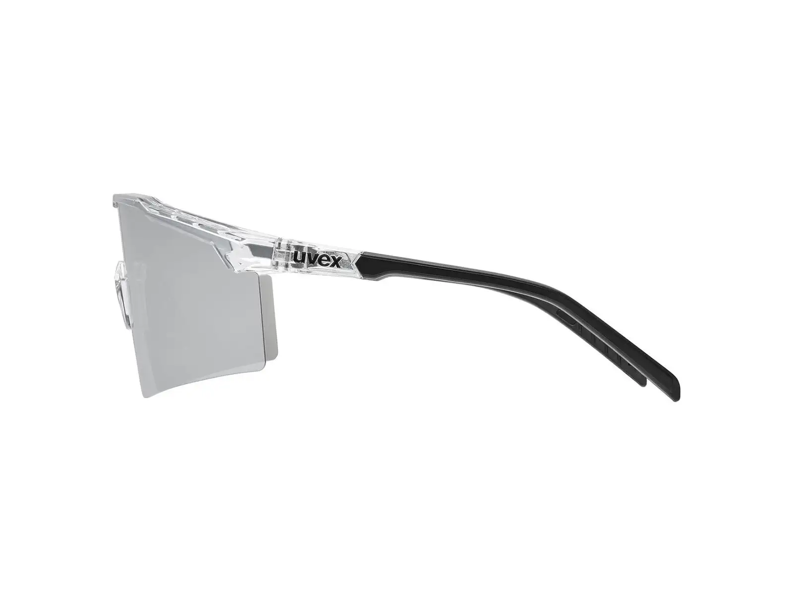 Uvex Flowline Sonnenbrille Clear/Mirror Silver