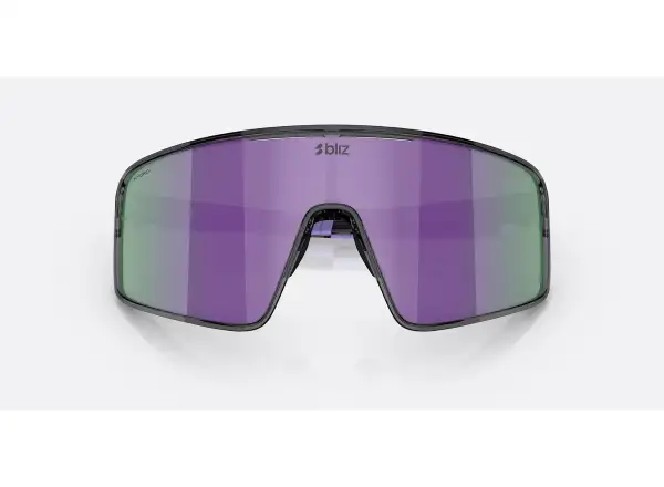 Bliz P001s Sonnenbrille Crystal Black/Grey Purple Multi