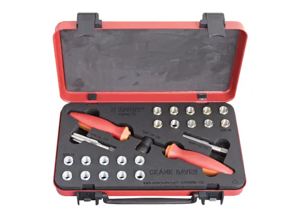 Unior Kurbelschoner Set zur Reparatur von Kurbelgewinden