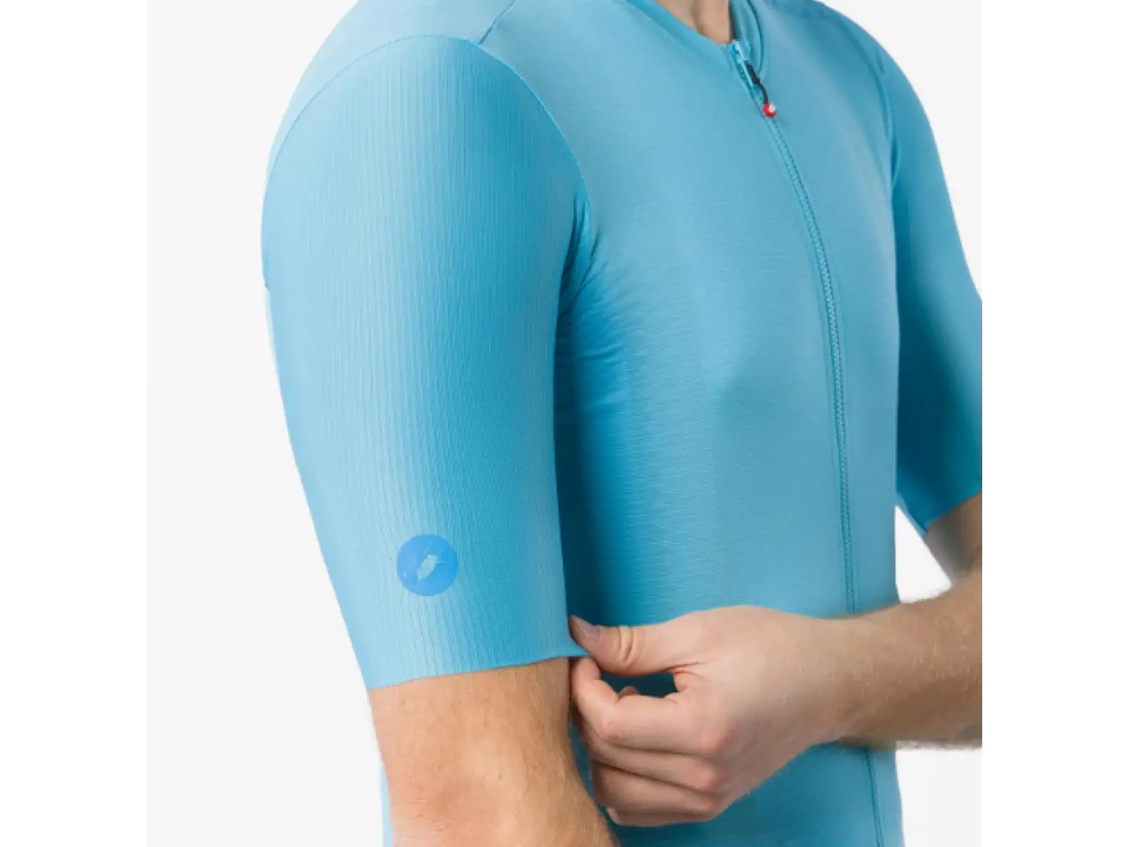 Castelli Espresso 2 Herren-Trikot Kurzarm Neon Cobalt