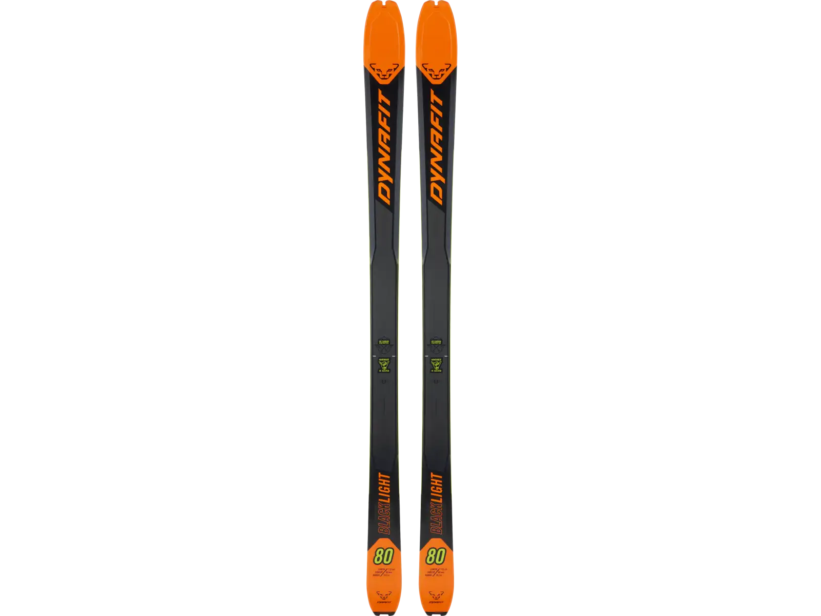 Dynafit Blacklight 80 Tourenski Morgenrot/Kohle Schwarz