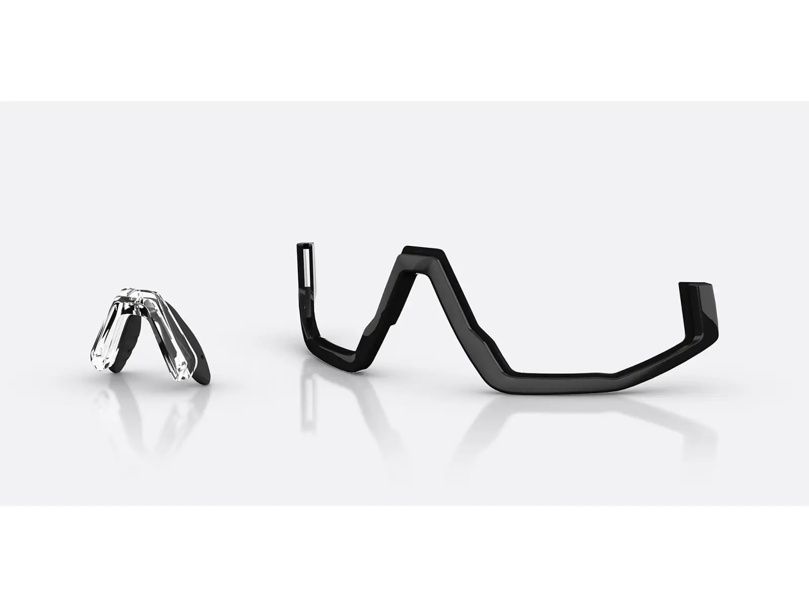 Bliz Fusion Sonnenbrille Transparent White/Brown Green Multi