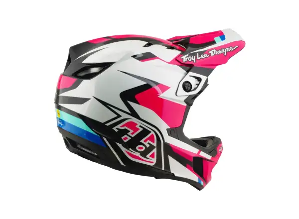 Troy Lee Designs D4 Polyacrylite MIPS Helm Roamer Magenta