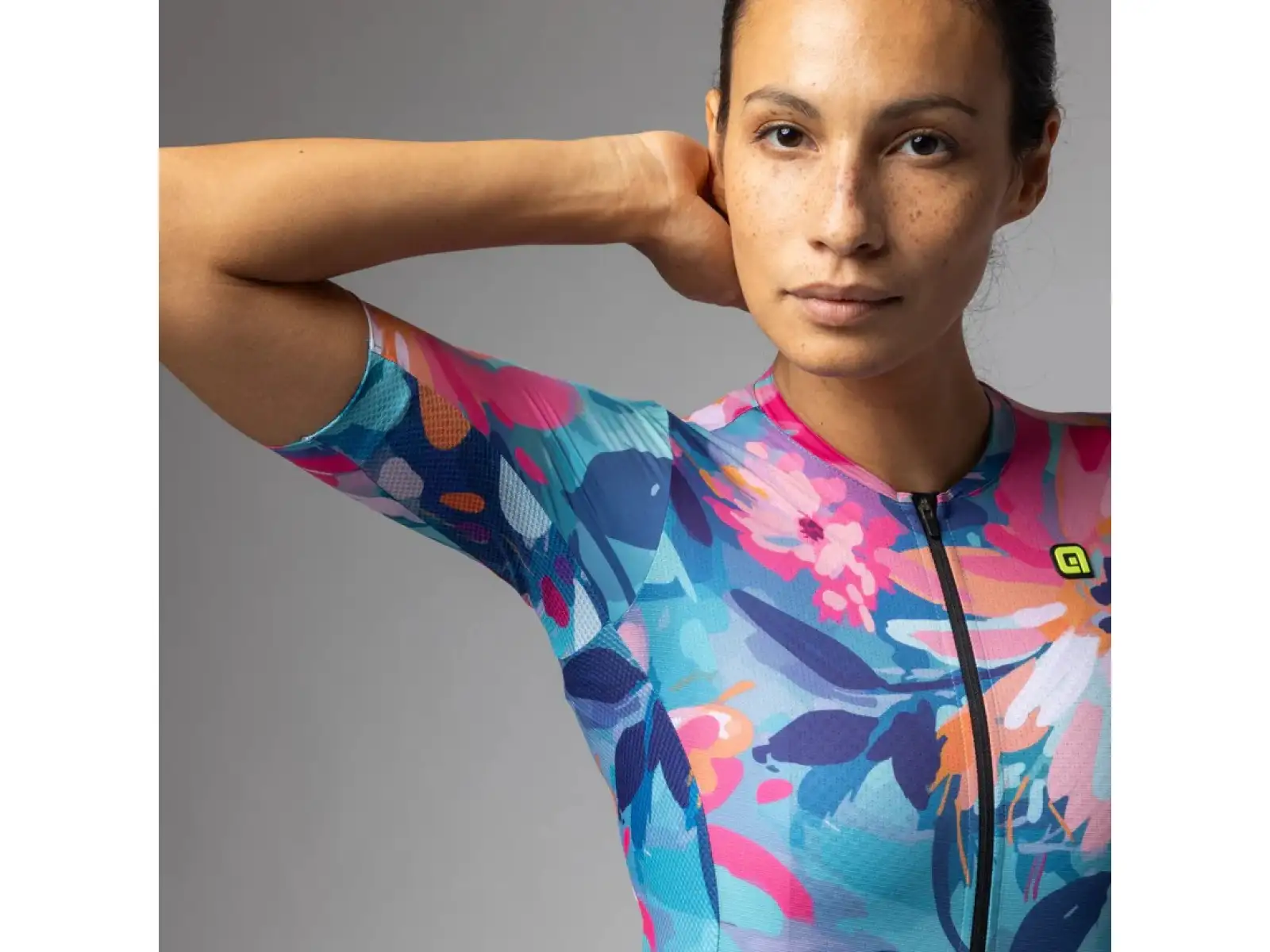 Alé PR-E Jardin Damen Trikot Kurzärmlig Multicolour