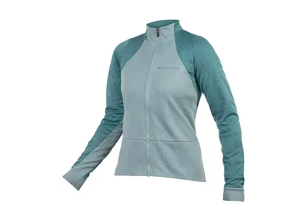 Endura GV500 Damen Langarmtrikot Tannengrün