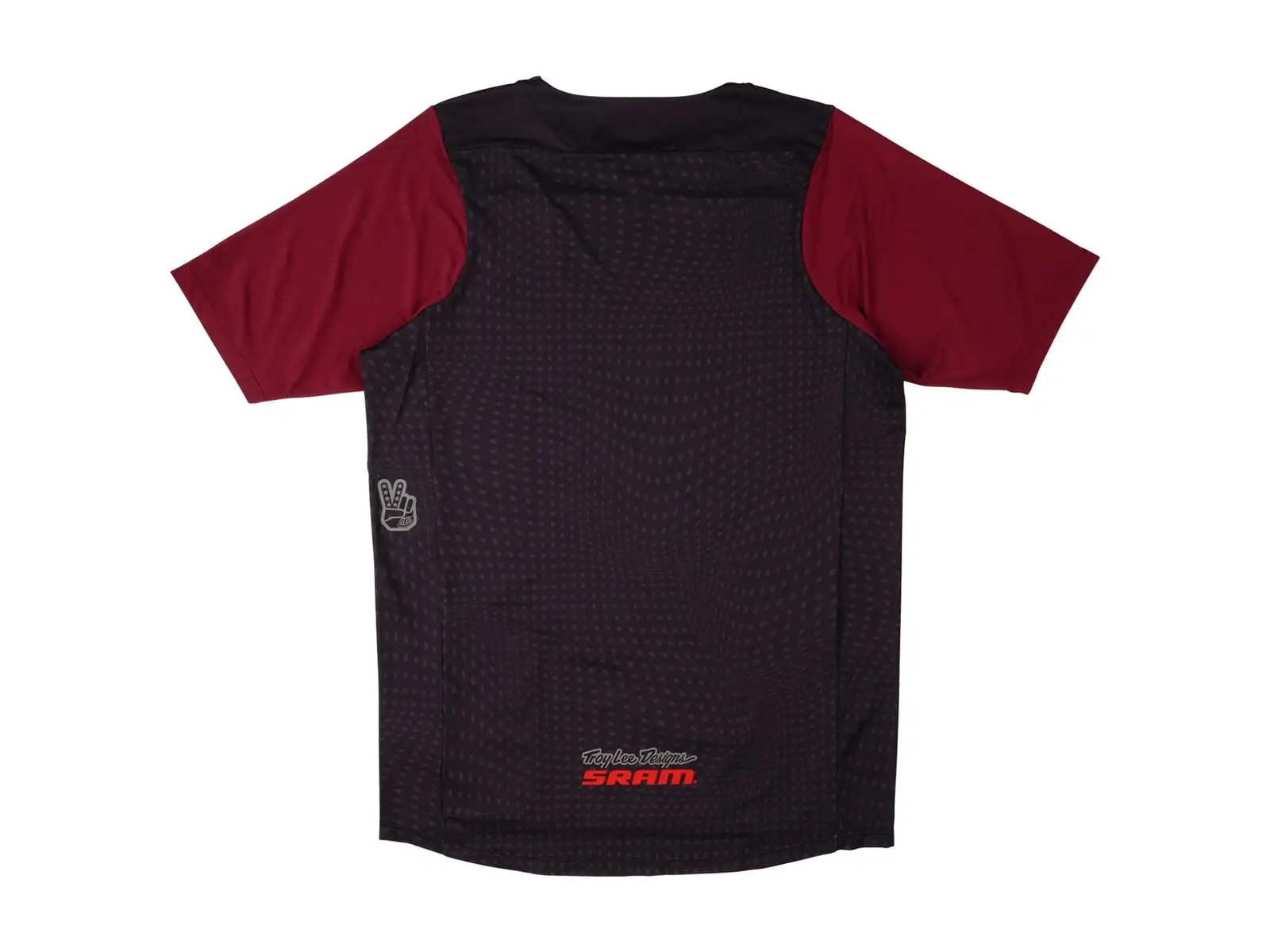 Troy Lee Designs x SRAM Skyline Herren-Trikot kurzarm Radioscape Black/Berry