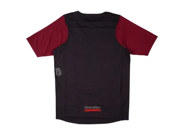 Troy Lee Designs x SRAM Skyline Herren-Trikot kurzarm Radioscape Black/Berry