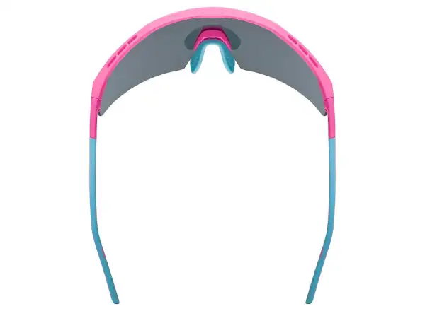 Uvex Flowline Sonnenbrille Pink Matt/Mirror Blue