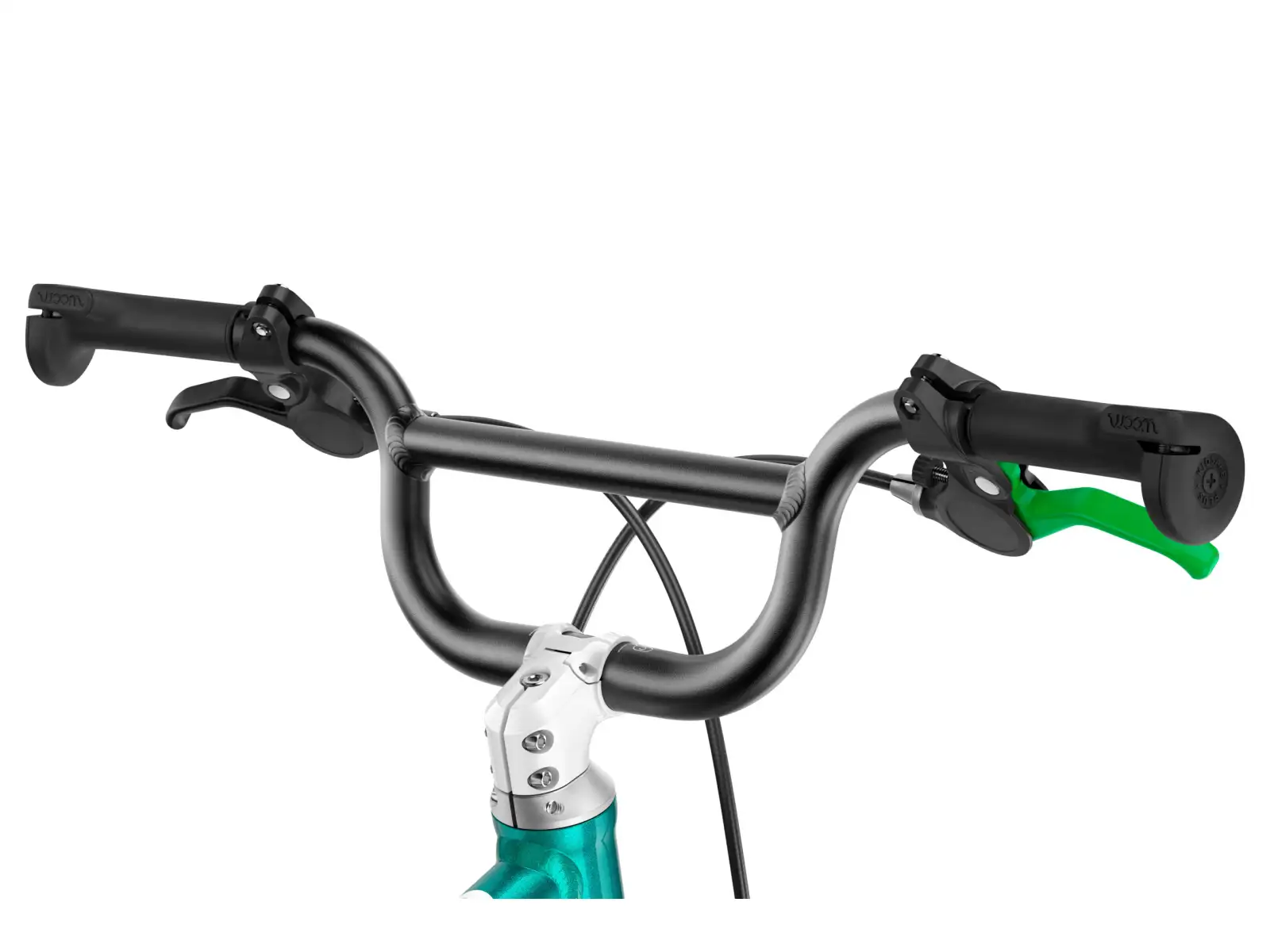 Woom GO 1 Plus Metallic Turquoise 14 Kinderlaufrad