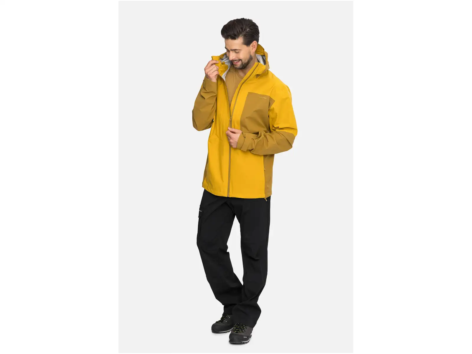 Viking Numani Herrenjacke Brown/Yellow