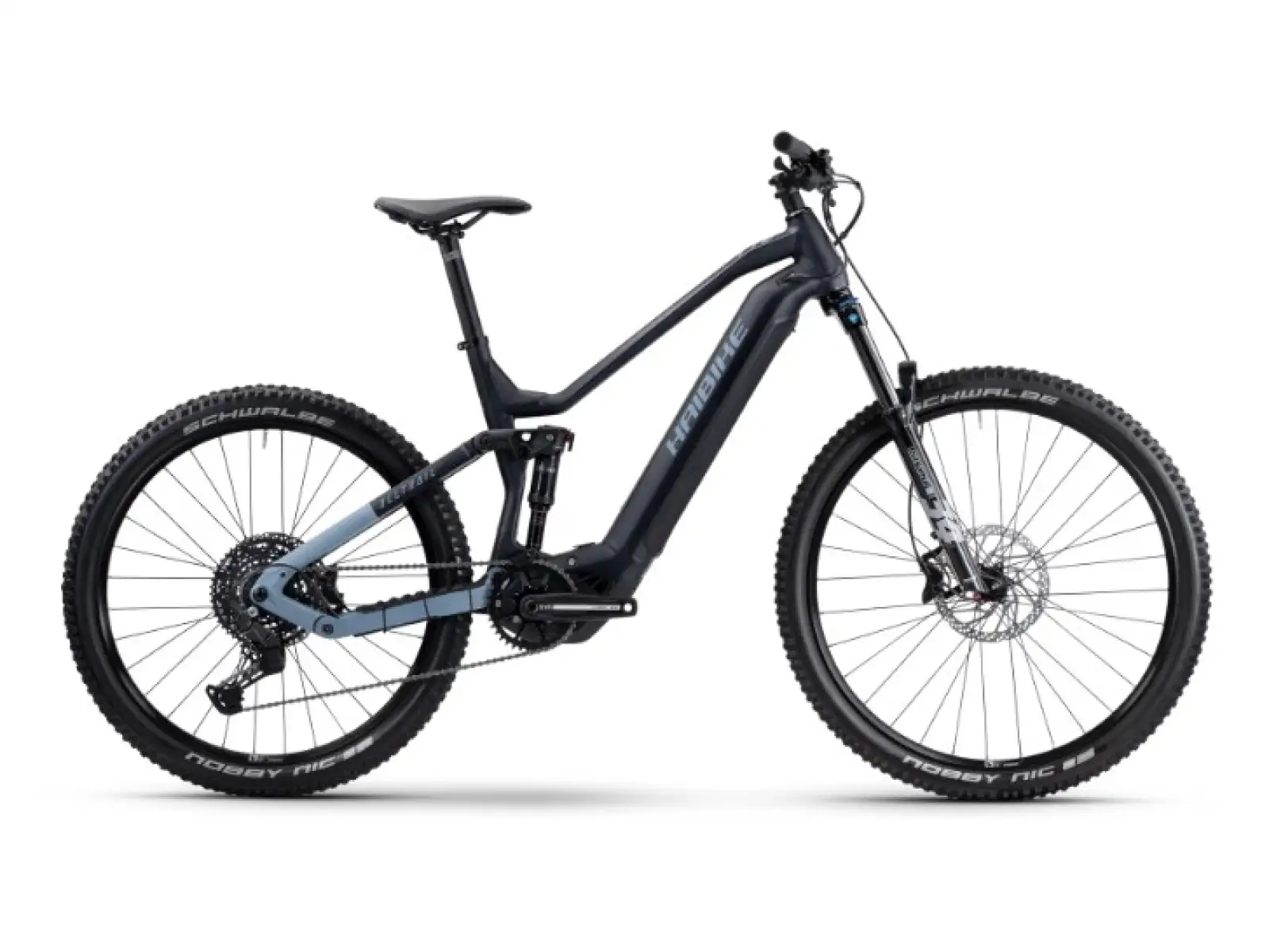 Haibike AllTrail 3 720Wh vollgefederte E-Mountainbike Ocean Black / Blue