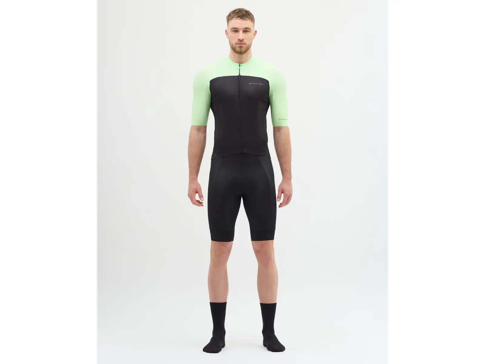 Silvini Stelvio Herrentrikot Green/Black