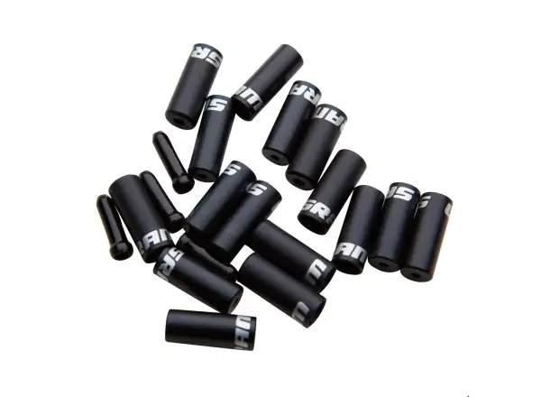 Sram Ferrule Kit Set mit schwarzen Endhülsen für Seilzüge und Bowdenzüge.