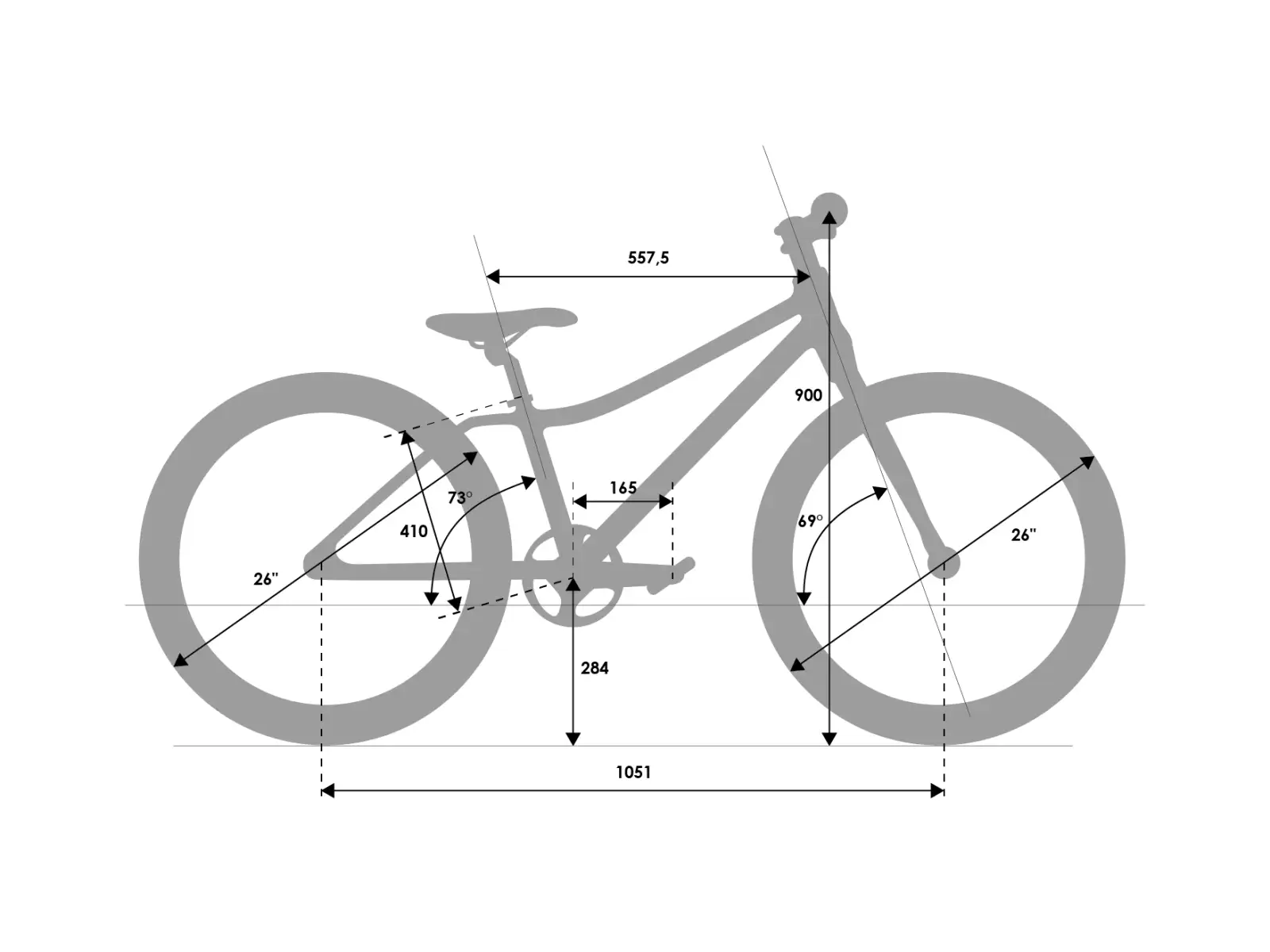 Rascal Wild 26 Kinderfahrrad Emerald