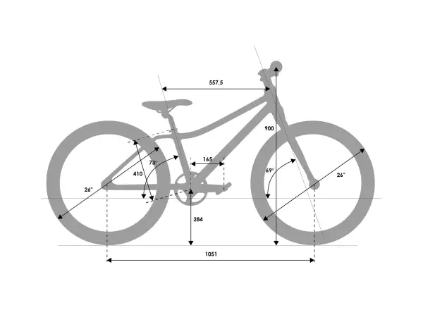 Rascal Wild 26 Kinderfahrrad Emerald