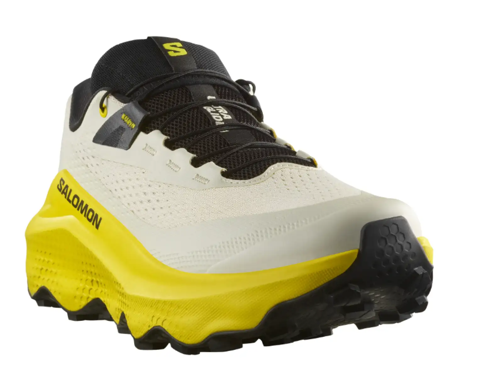 Salomon Ultra Glide 3 Herren-Laufschuhe Almond/Incaberry/Schwarz
