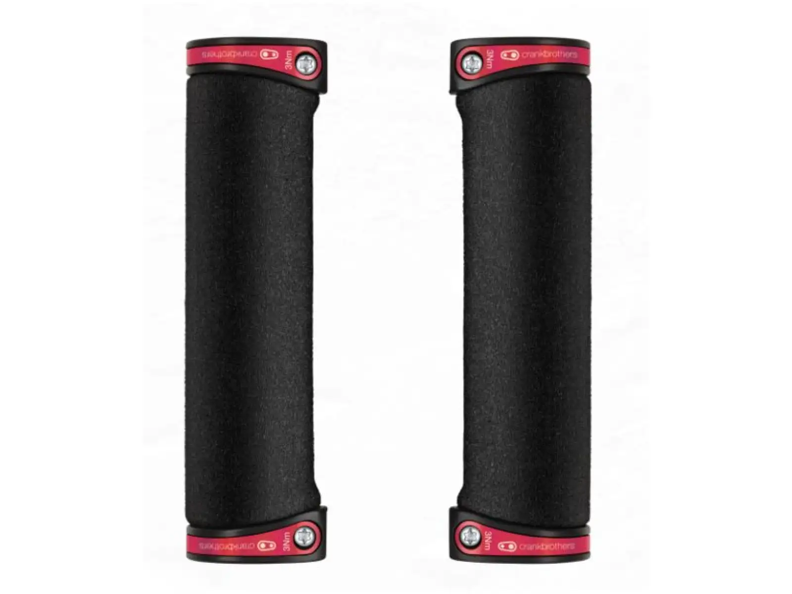 Crankbrothers Cobalt Griffe rot.