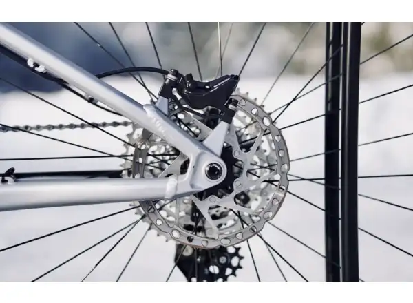 Rock Machine Blizz e60-29 Glanz Silber/Schwarz E-Bike.