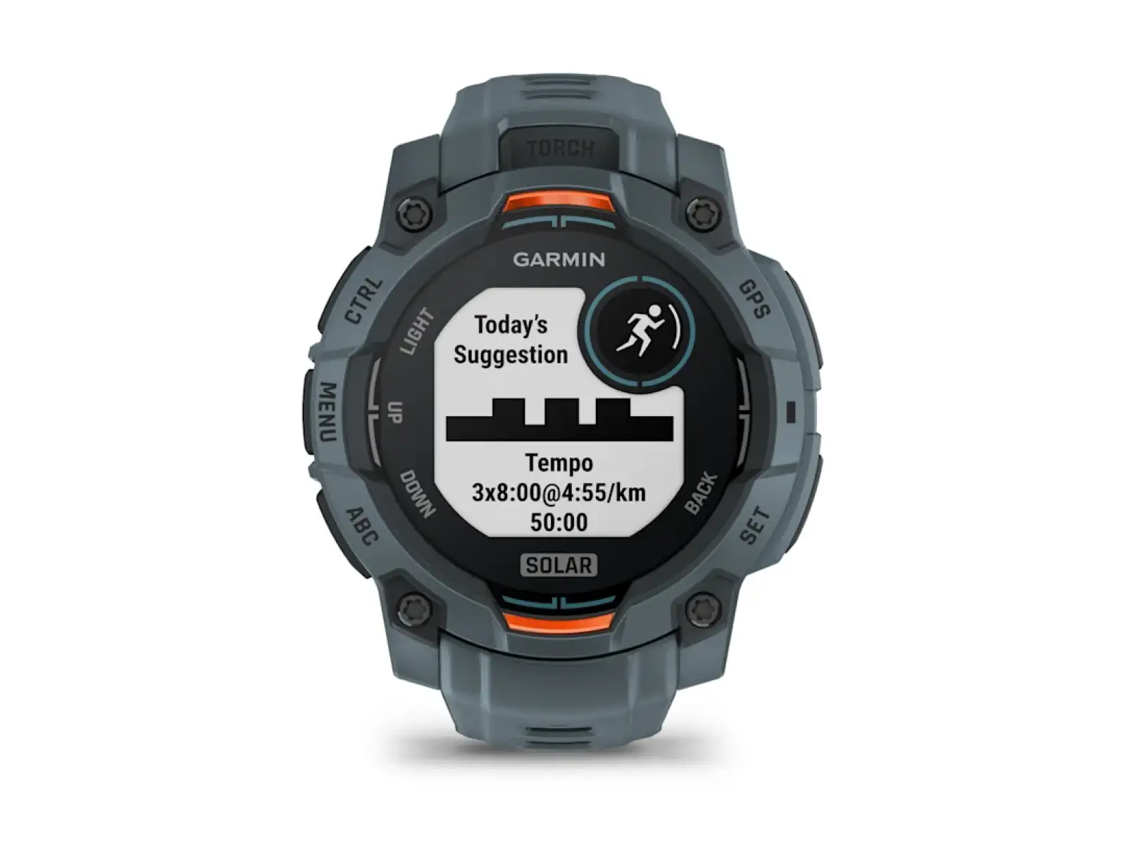 Garmin Instinct 3 Solar 45 mm Smartwatch Twilight/Twilight Armband
