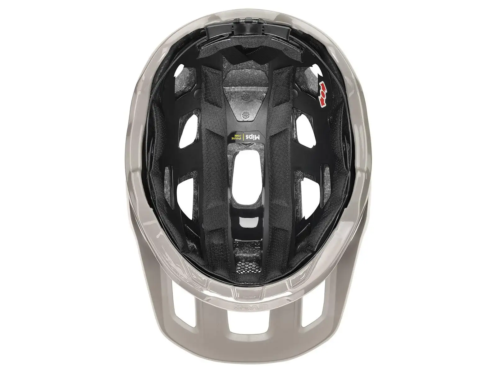 Uvex React MIPS MTB Helm Warm Grey Matt