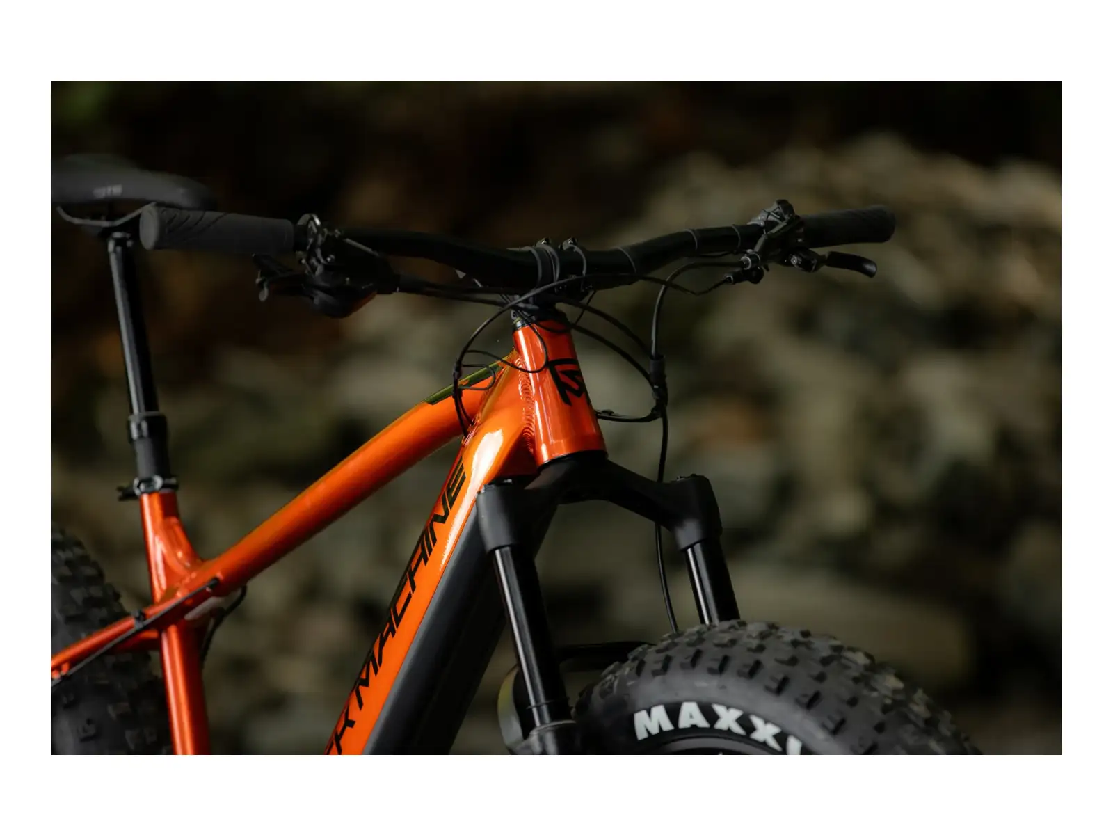 Rock Machine VYÖRY e90-26 Fatbike E-Bike Metallic Orange/Black MUSTER