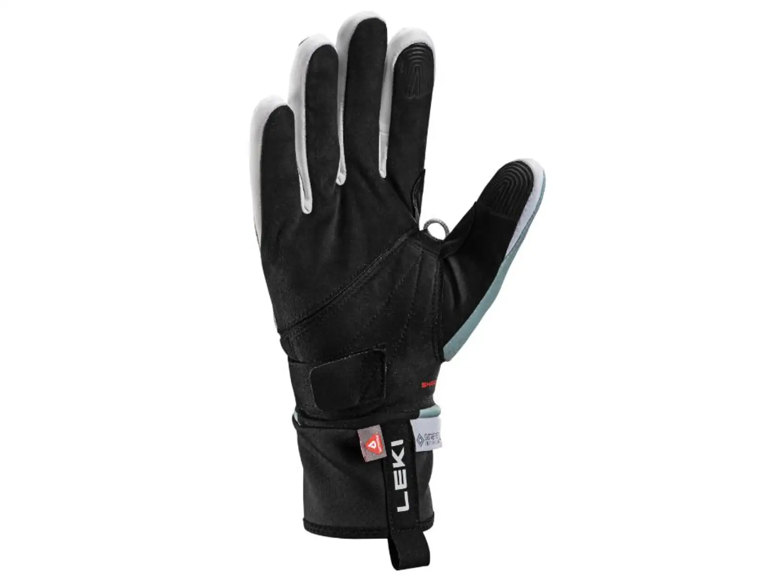 Leki PRC ThermoPlus Shark Women Langlaufhandschuhe Black/Ice green