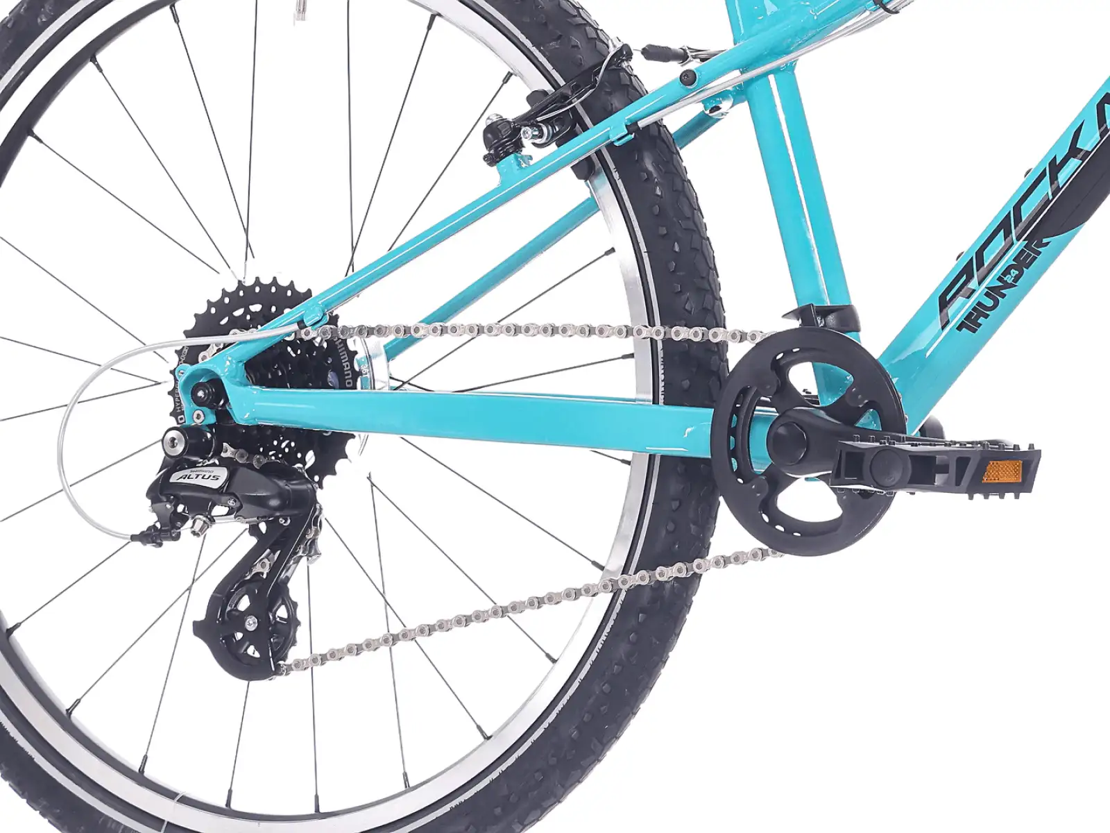 Rock Machine Thunder Jr. 24 VB Kinderfahrrad Jade Blue
