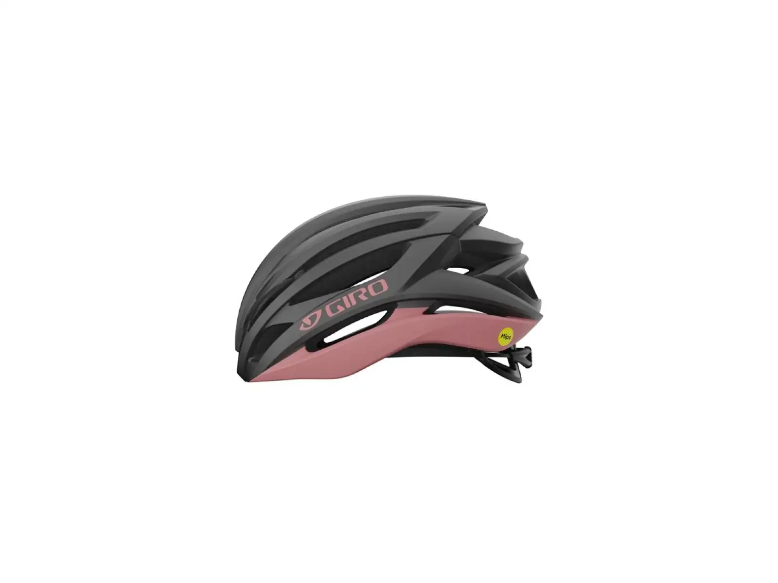 Giro Syntax MIPS Rennradnhelm Metalic Coal/Dusty Rose