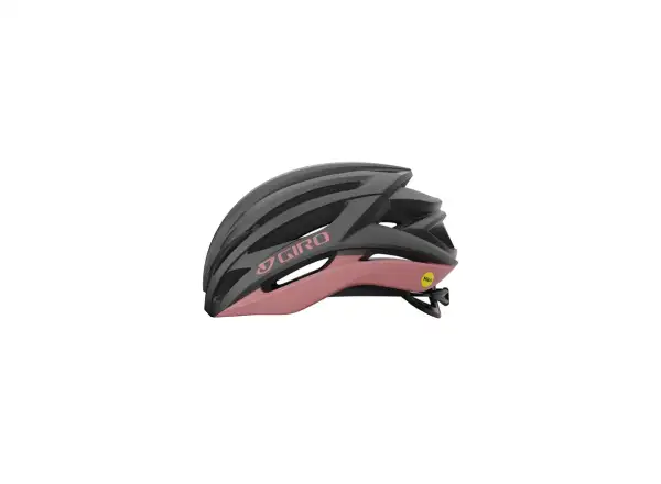 Giro Syntax MIPS Rennradnhelm Metalic Coal/Dusty Rose