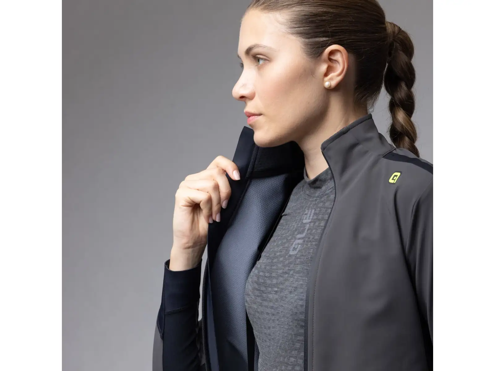 Alé Klimatik K-Tornado Damen Winter-Radjacke Dark