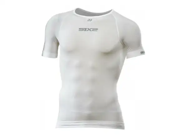 SIXS TS1L BT Funktions-T-Shirt Kurzarm Weiß