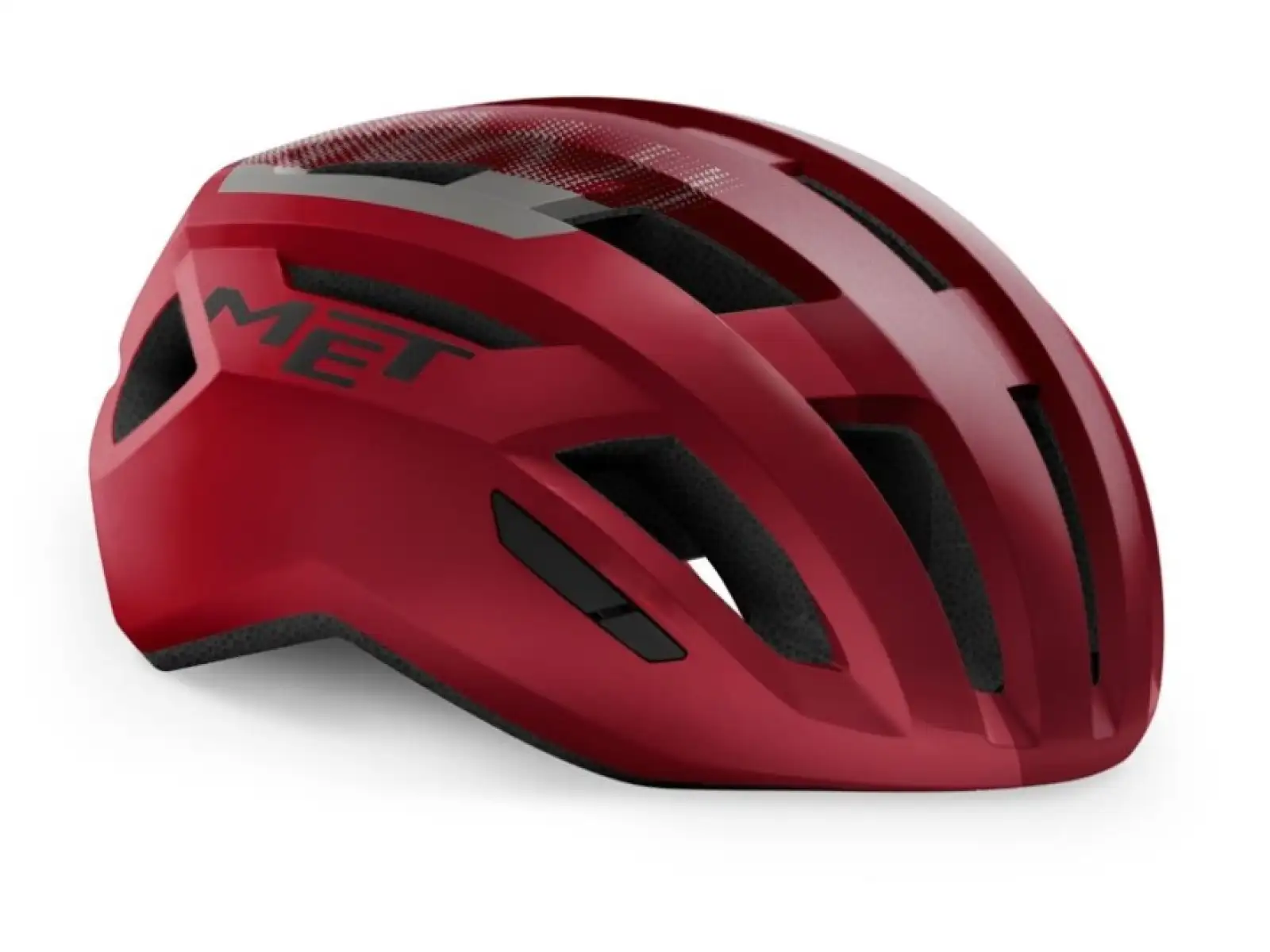 MET ALLROAD Helm Rot/Schwarz Matt
