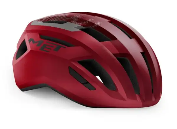 MET ALLROAD Helm Rot/Schwarz Matt