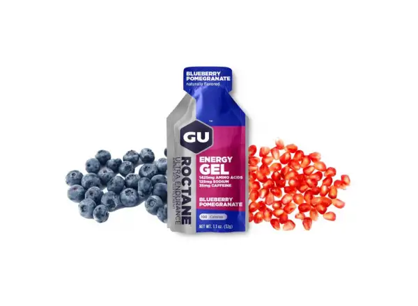 GU Roctane Energy Gel Blaubeere/Granatapfel Beutel 32 g