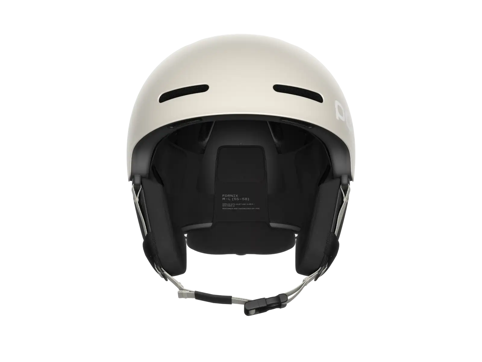POC Fornix MIPS POW JJ Skitohelm Mineral Mattschwarz