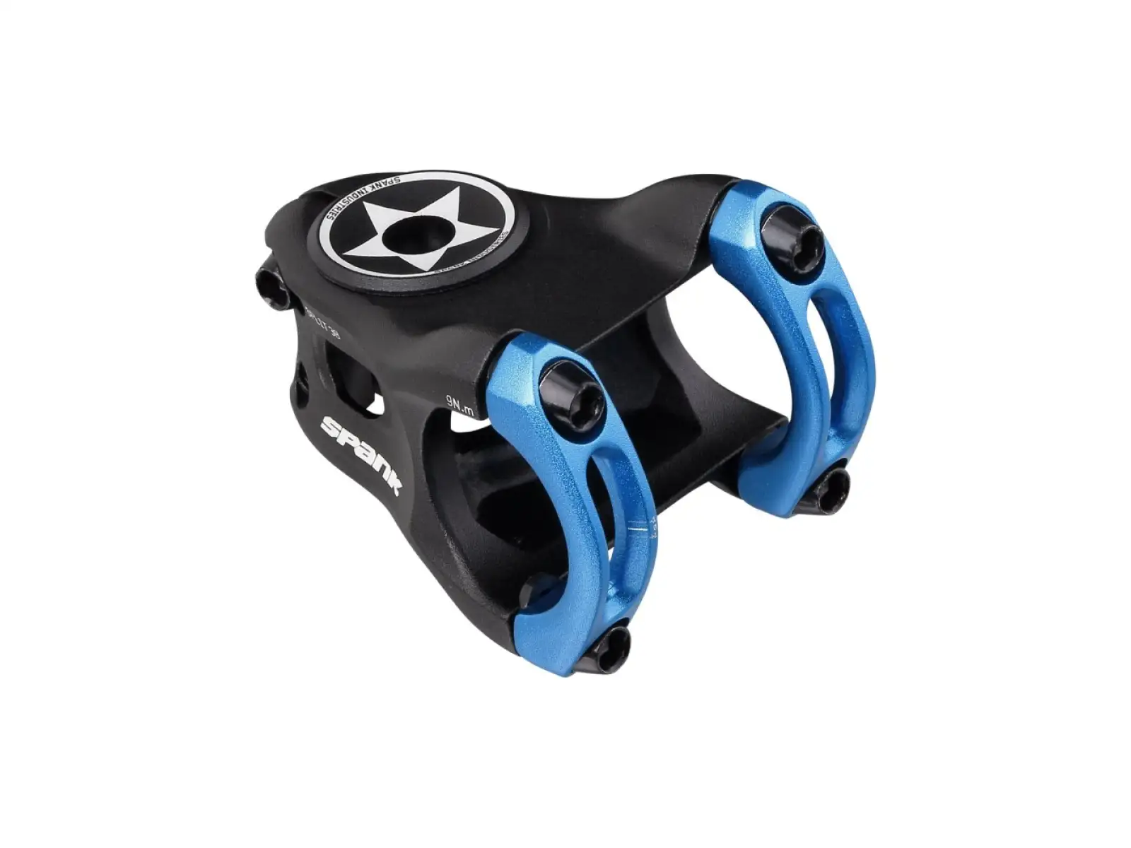 Spank Split Vorbau 38 mm schwarz/blau
