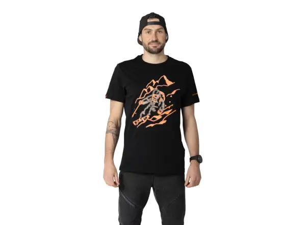 Dynafit Blacklight Cotton Herren T-Shirt Kurzarm Black Out