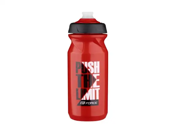 Die Force Push Flasche 0,65 l in Rot/Schwarz/Weiß.