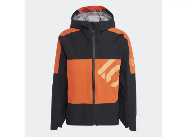 Five Ten Rain Herrenjacke Schwarz/HalbImpact Orange
