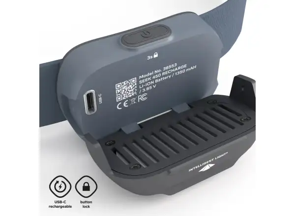 Silva Seek 450 Recharge Stirnlampe Whiteout