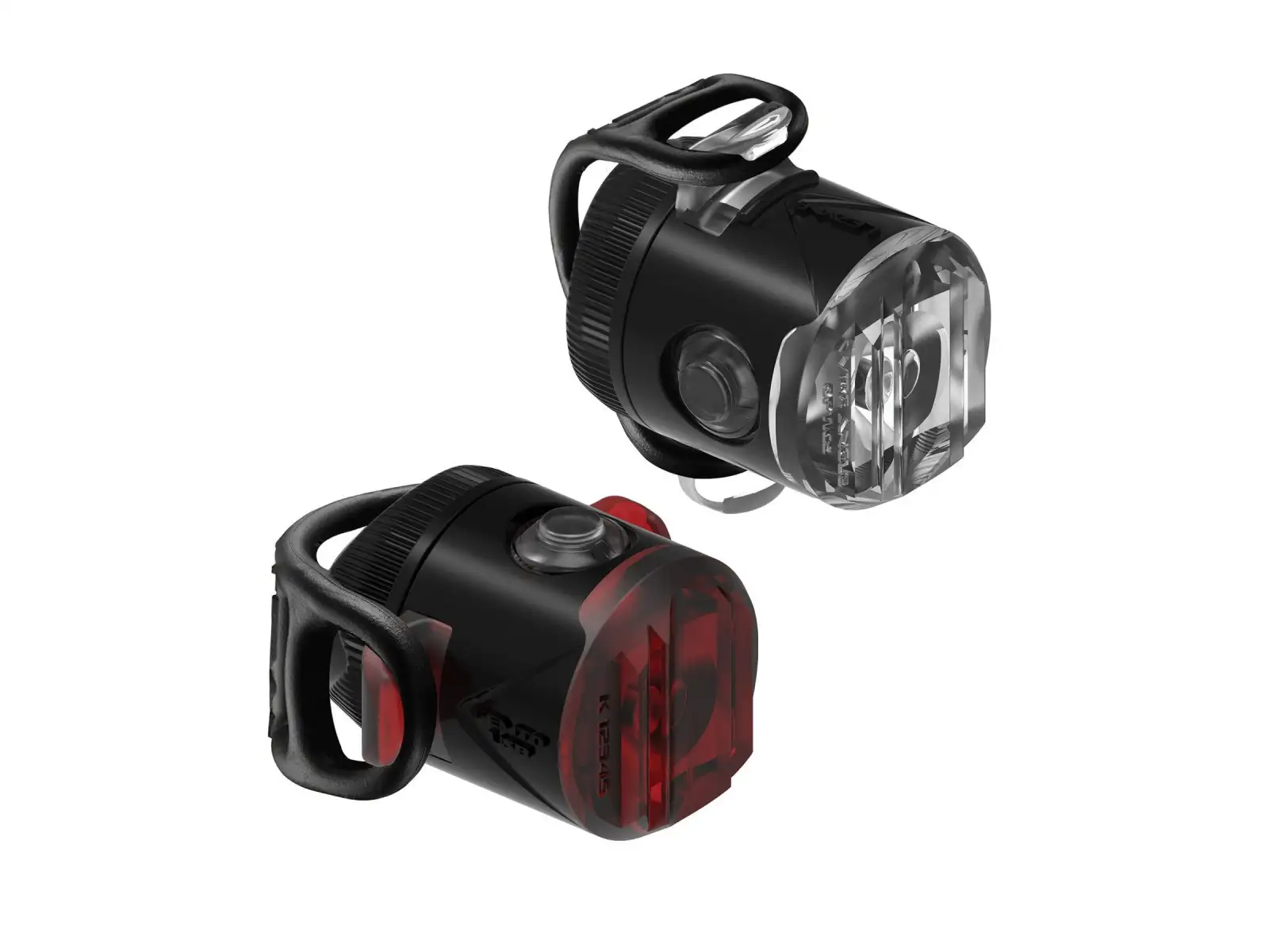 Lezyne Femto USB-Beleuchtungsset in Schwarz
