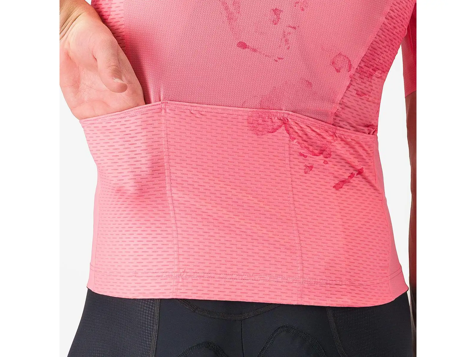 Castelli Giro 108 Competizione 3 Herren-Trikot Kurzarm Rosa Giro