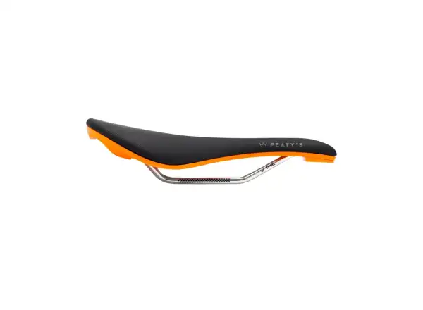 Peatys Monarch Sattel TI-MX Rail / Nylon Basis Mango