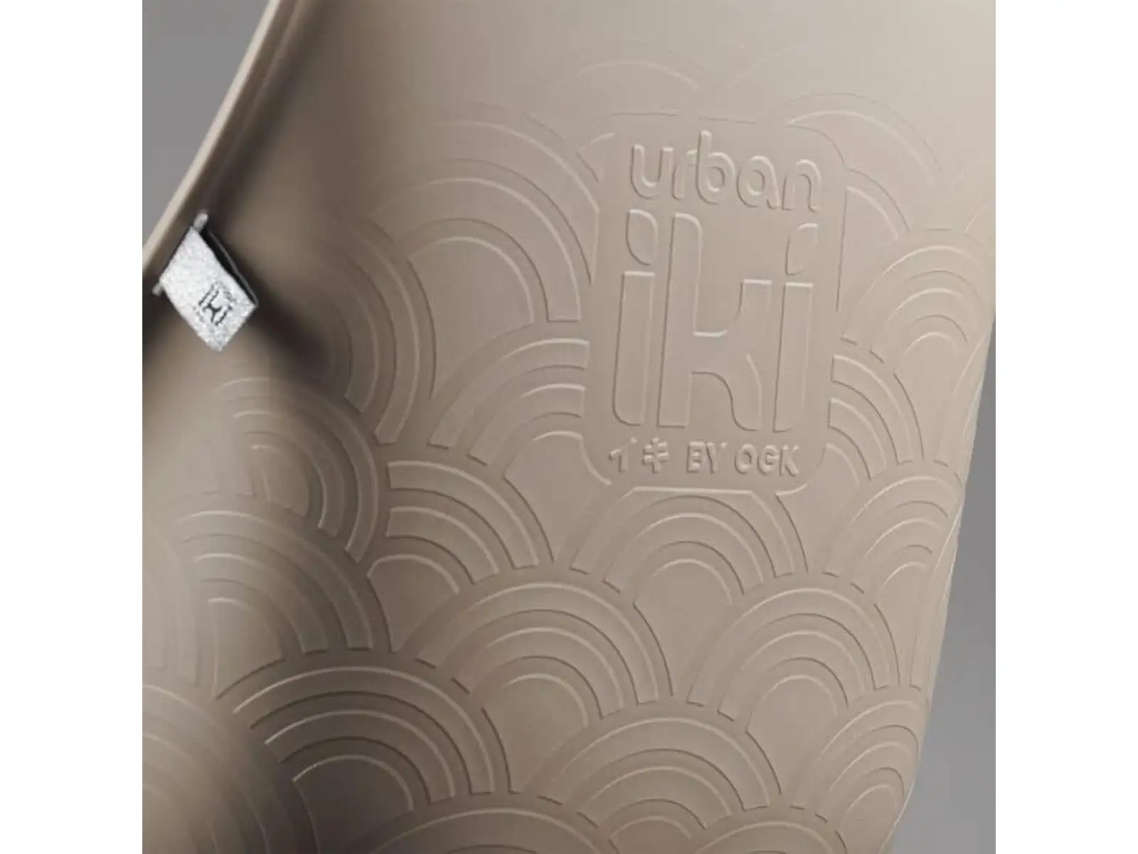 Urban Iki Kindersitz mit Adapter und Gepäckträger SET Inaho Beige/Bincho Schwarz