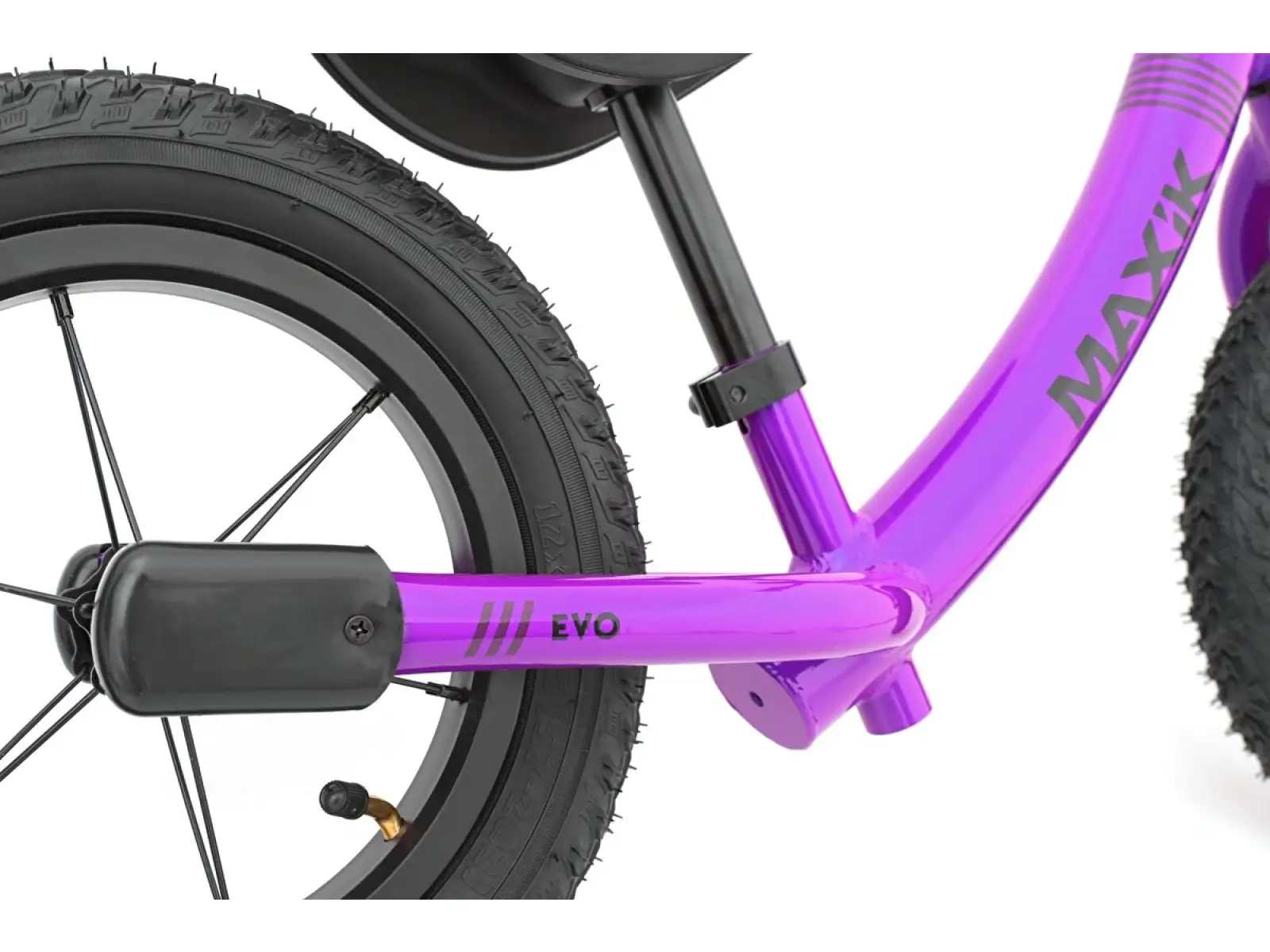 MAXÍK Evo Lite magenta/lila Kinder-Laufrad