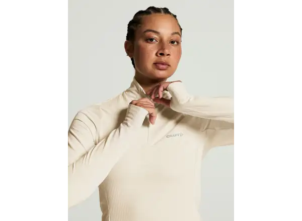 Craft Gain Thermal Midlayer 2 Damen Sweatshirt weiß
