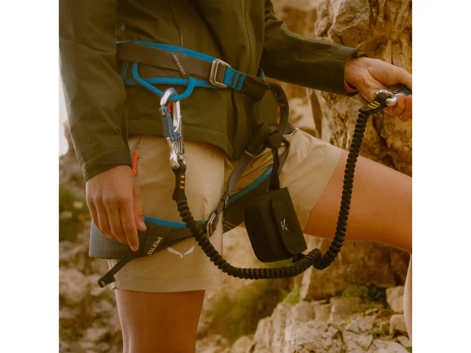Salewa Puez Talvena Durastretch Damen Shorts Shadow