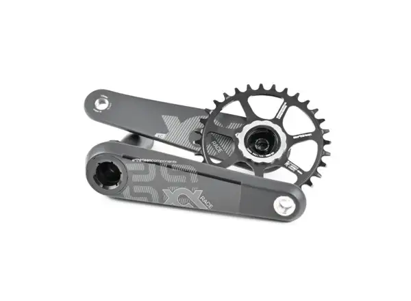 E-13 XCX Race Carbon Kurbeln ohne Kettenblatt 175/73 mm
